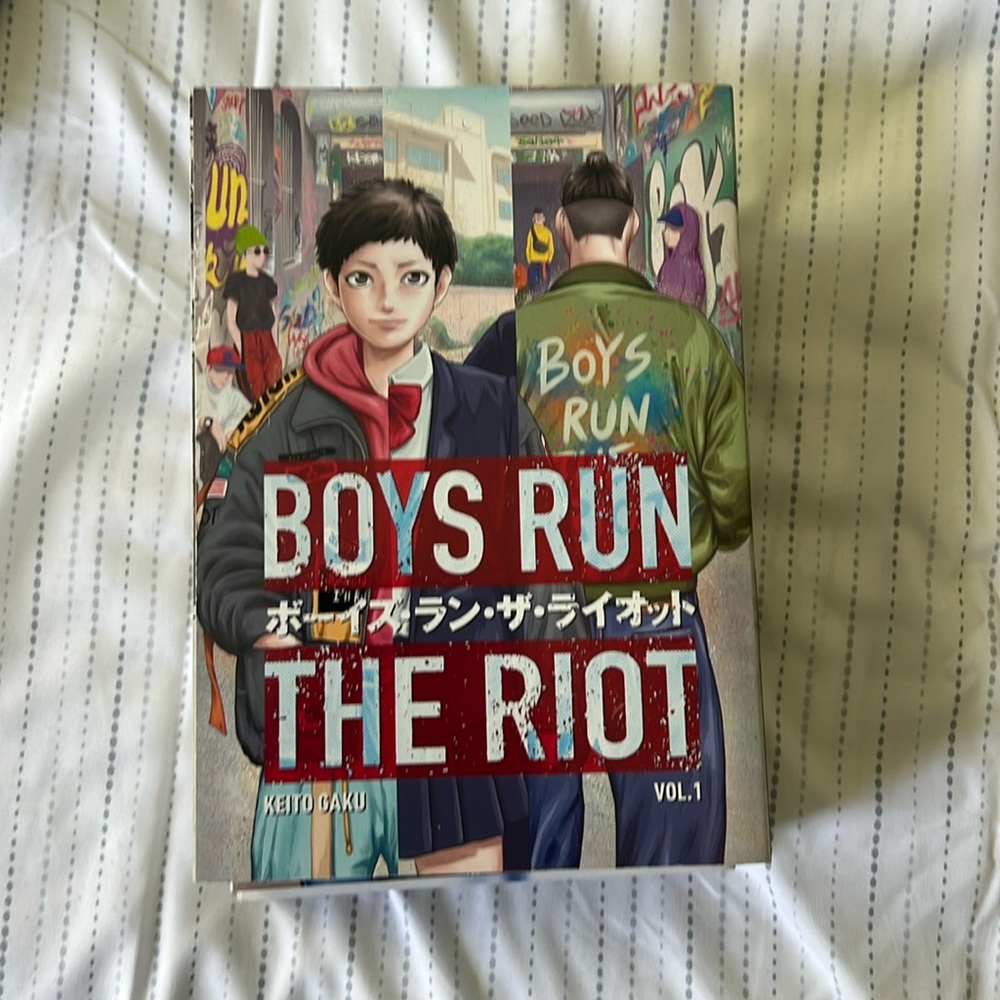 BRAND NEW Full series of Boys Run the Riot Manga